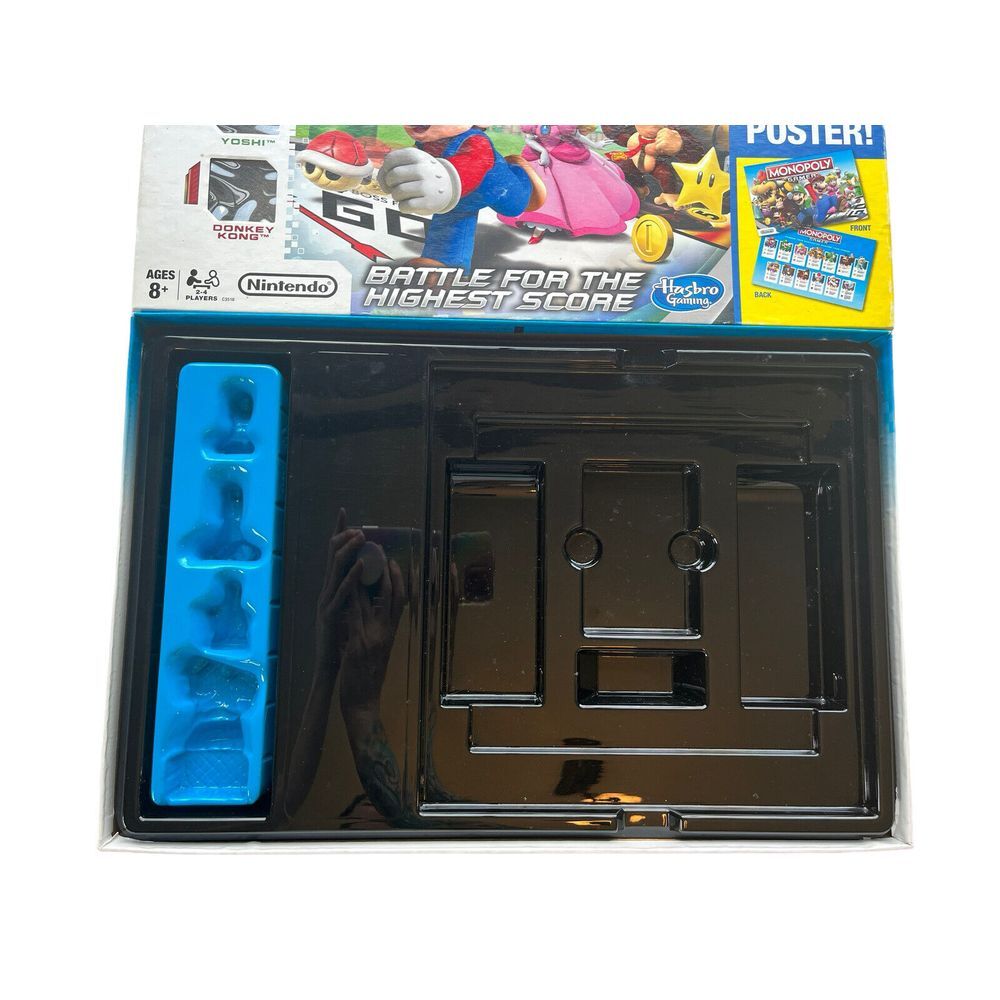 Box Only Monopoly Gamer Board Game Mario Replacement Part‎ Pieces Box Only - Picture 2 of 8